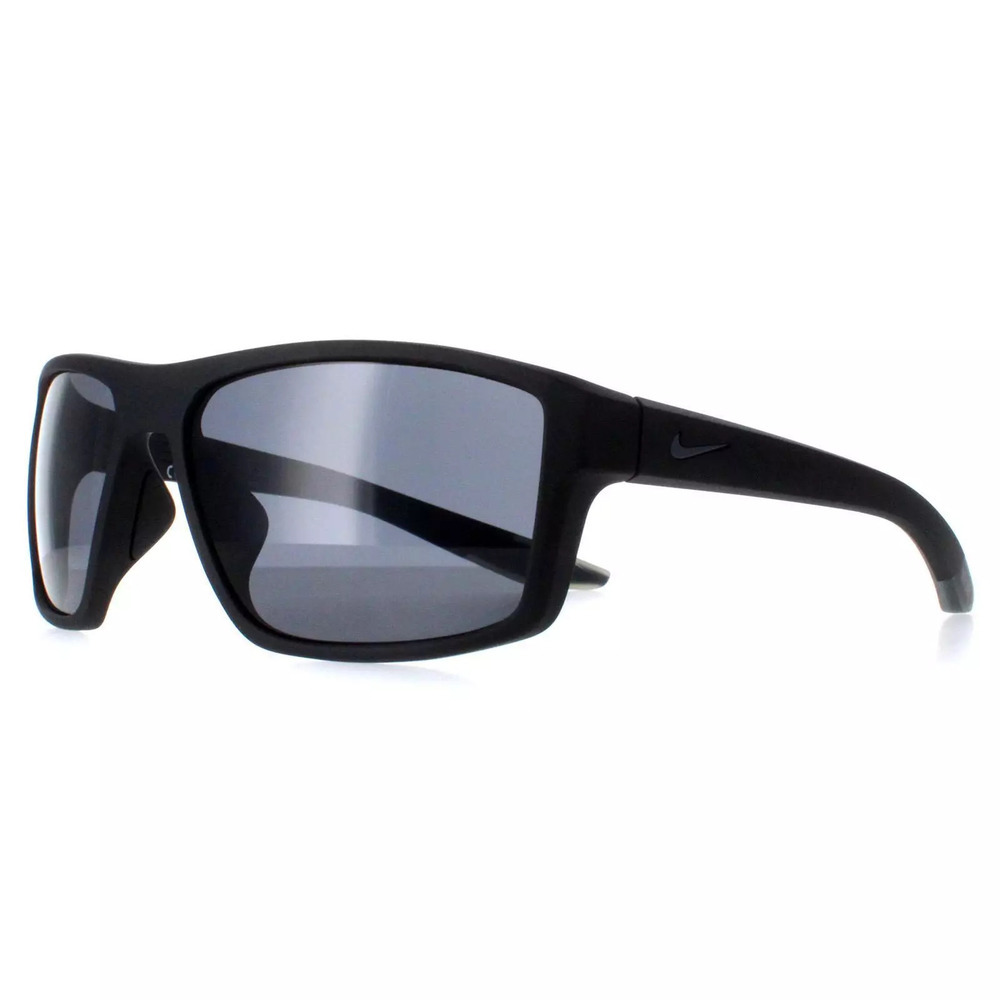 NWT Nike BRAZEN-FURY-MI-DC3294-011 Matte Black Shield 60mm Sunglasses